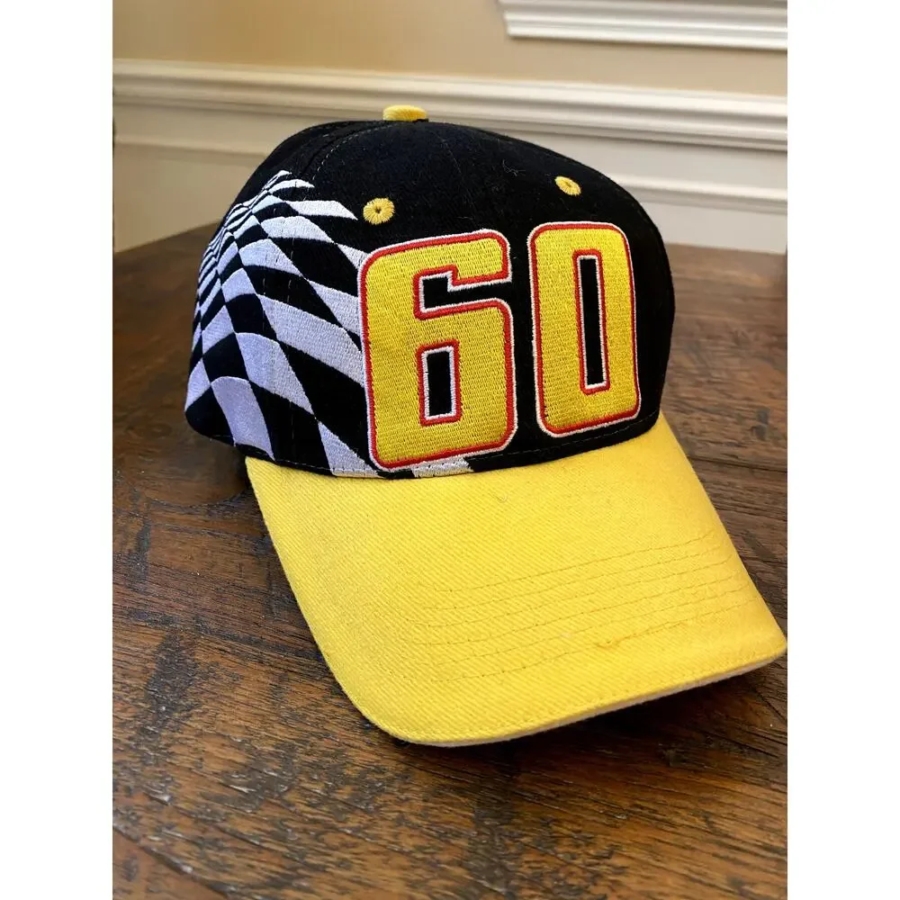 Vintage NASCAR Racing #60 Winn Dixie Racing Adjustable Velcro Hat Cap